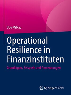 cover image of Operational Resilience in Finanzinstituten